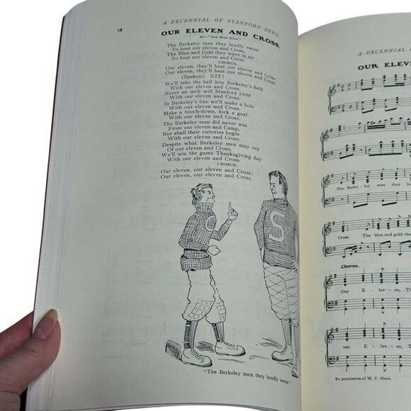 Vintage Songbook A Decennial of Stanford Song University Music Football Drinking - Picture 9 of 16